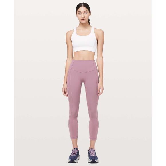 Lululemon All The Right Places Crop II *23" Size 4 Purple - Picture 1 of 10